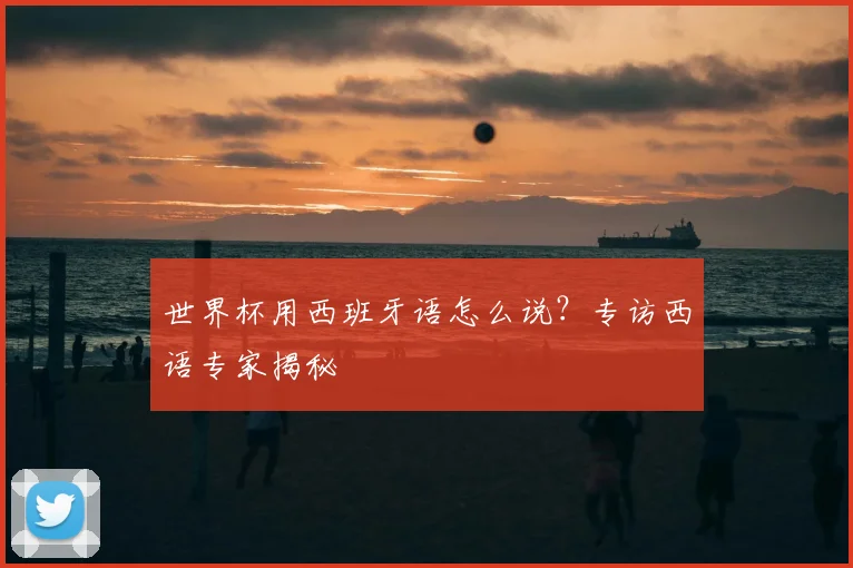 世界杯用西班牙语怎么说？专访西语专家揭秘