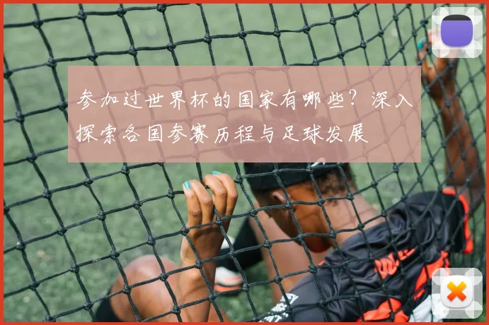 参加过世界杯的国家有哪些？深入探索各国参赛历程与足球发展